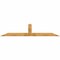 Ekena Millwork Portland Rough Sawn Timber Gable Bracket, Western Red Cedar, 108"W x 22"H x 2"D x 6"F, 5/12 Pitch GBW108X22X0206POR00RWR - alternate 1